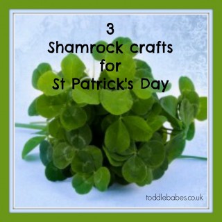 3 Shamrock crafts for St Patrick's Day,