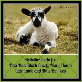 10 Sheep activities for kids, baa baa black sheep, mary had a little lamb, little bo peep, spring lambs, sheep